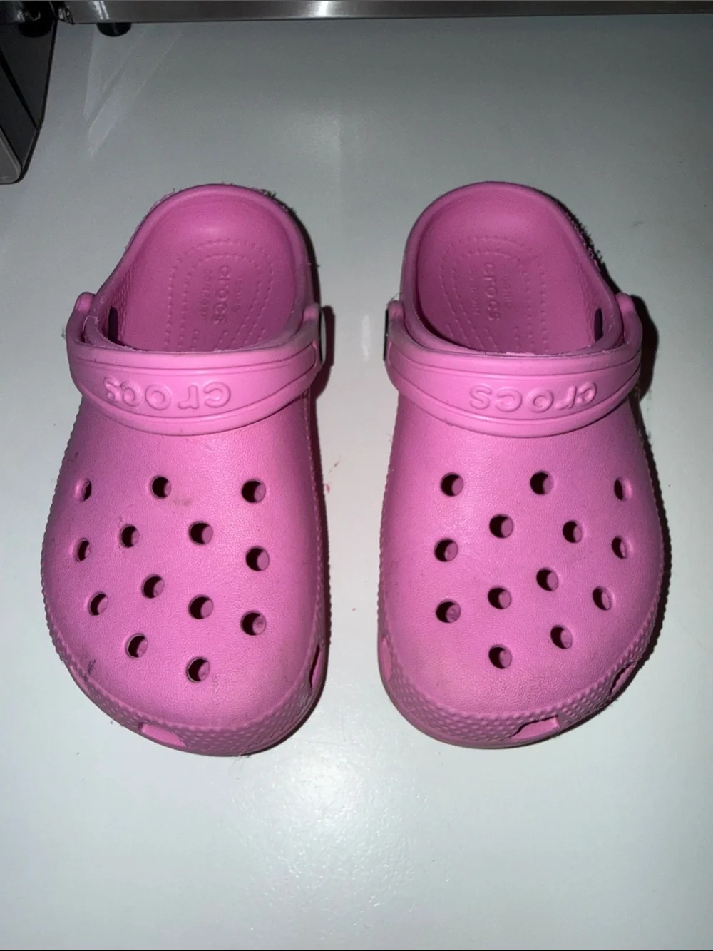CROCS Kids Classic Clogs in Pink